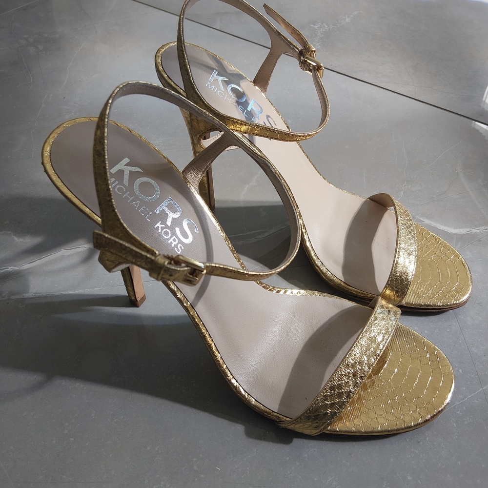 Michael Kors Gold Women's Heels